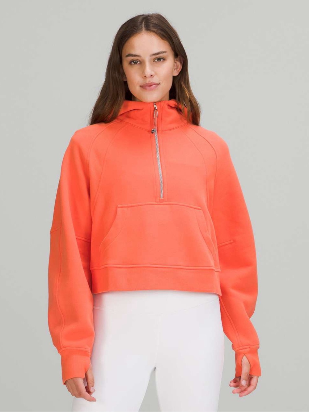 Lululemon Scuba Oversized Half-Zip Hoodie
Warm Coral